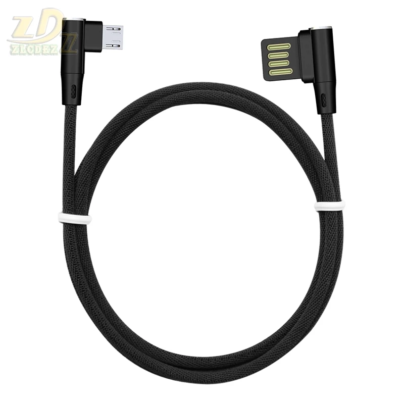 90 도 케이블 8 핀 아이폰 X 8 7 6 S 플러스 iOS 고속 충전 L 벤딩 케이블 안드로이드용 5 핀 마이크로 usb type c 벌크 500