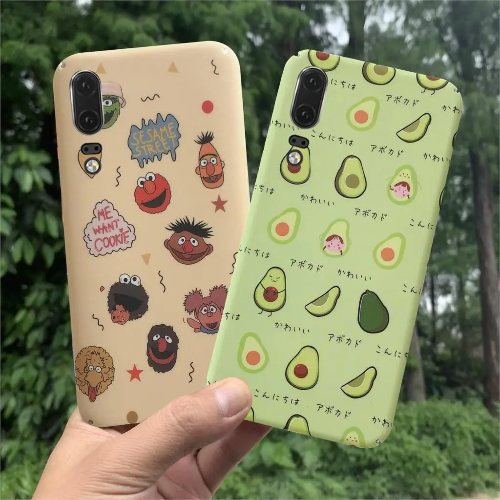 YueTuo чехол для HuaWei P20 Pro P 20 lite P20lite P20Pro 15 Роскошный Жесткий с рисунком из мультфильма