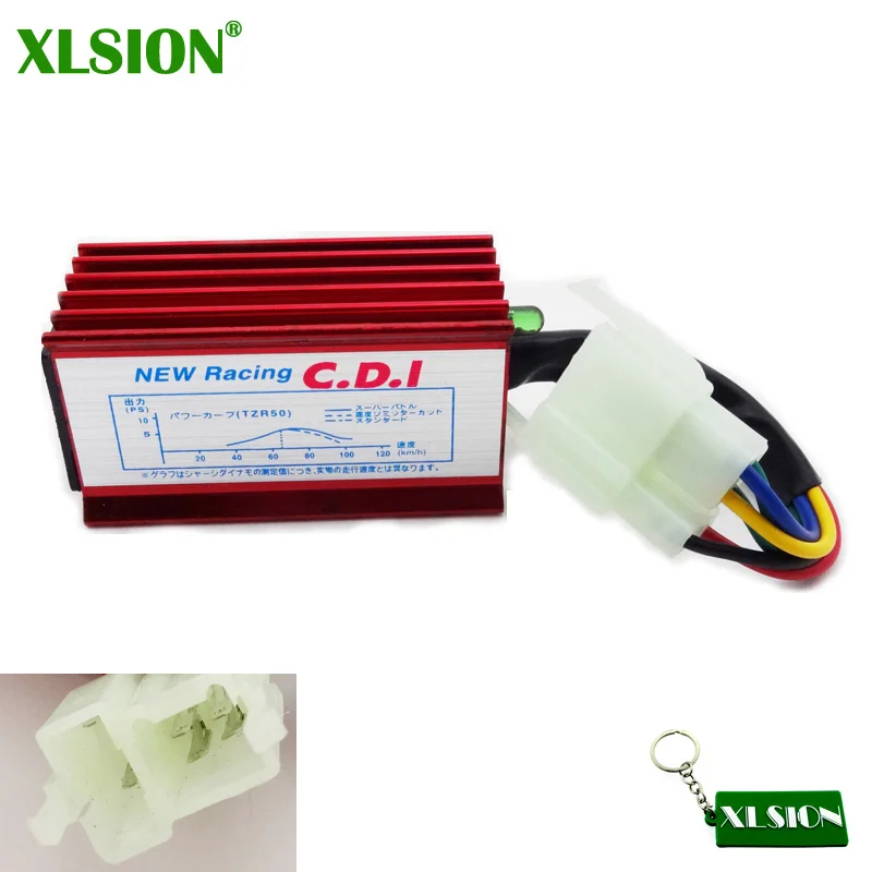 XLSION Aluminum 6 Pin AC CDI Racing Box Square For 150cc 200cc 250cc ATV Quad Electric Parts | Автомобили и мотоциклы