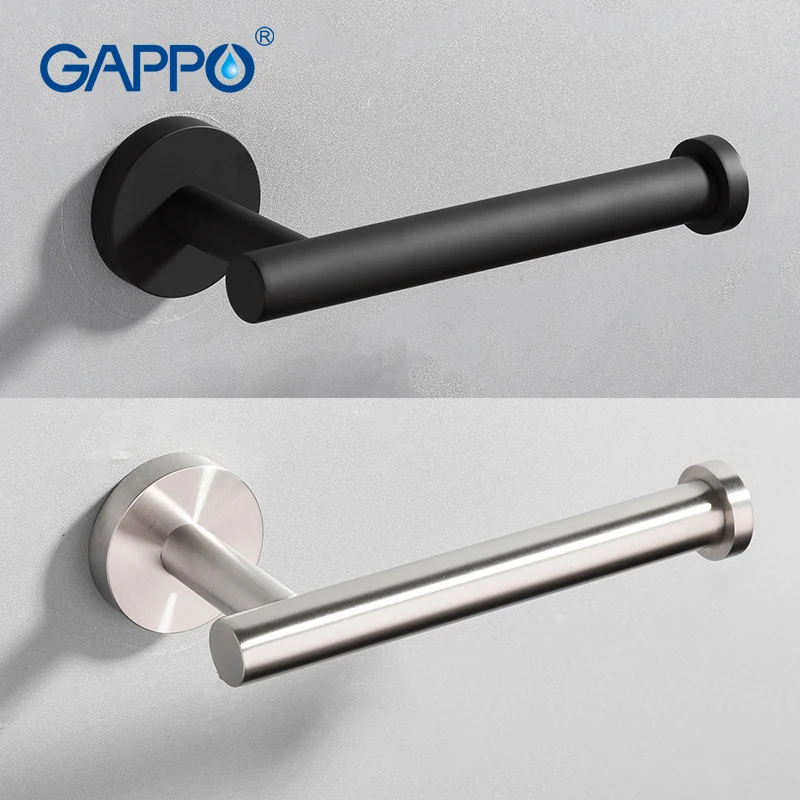 

GAPPO Paper Holders 3 Color High Quality Stainless Steel Toilet Paper Holder Roll Holder Paper Roller Bathroom Accessories