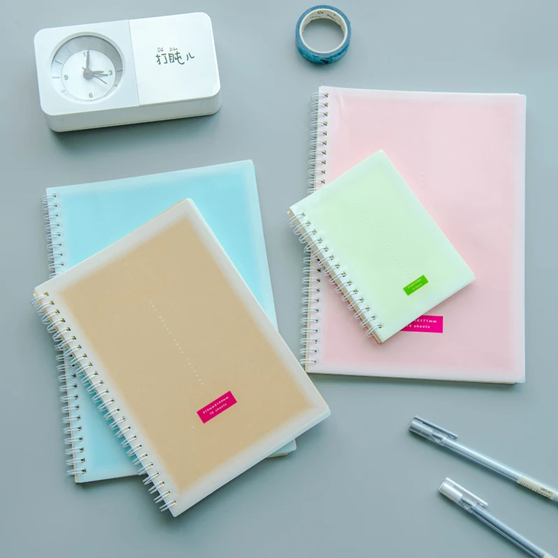 

MIRUI South Korea simple account PP frosted coil notebooks small fresh notebook diary