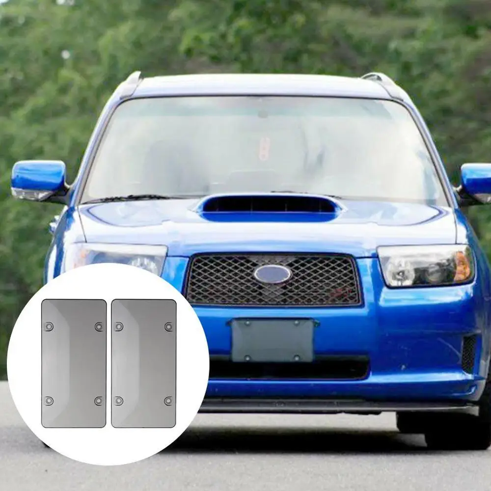 

2pcs Waterproof Bubble Frame Cars License Plate License Tag Bumpers License Plate Tap Holder Accessorie Protector Cover