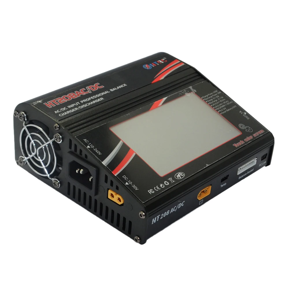 HTRC HT208 AC/DC 420W 20A 4 3 дюймов цветной ЖК дисплей сенсорный экран аккумулятор баланс