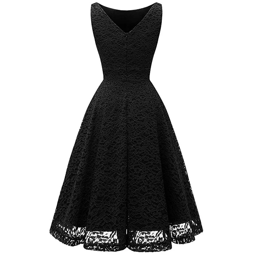 Женское вечернее платье vestiti donna элегантное однотонное Кружевное облегающее без