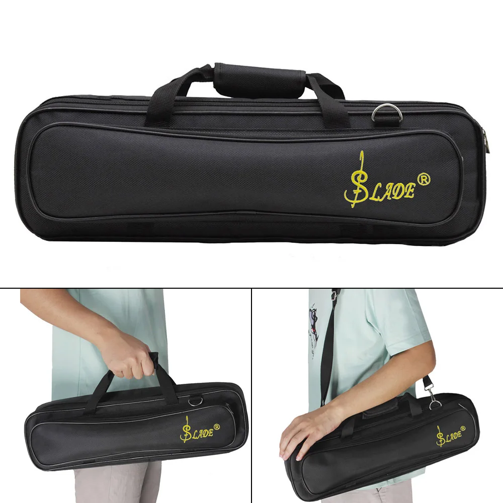 Padded Flute Bag Backpack Concert Flute Soft Case Lightweight With