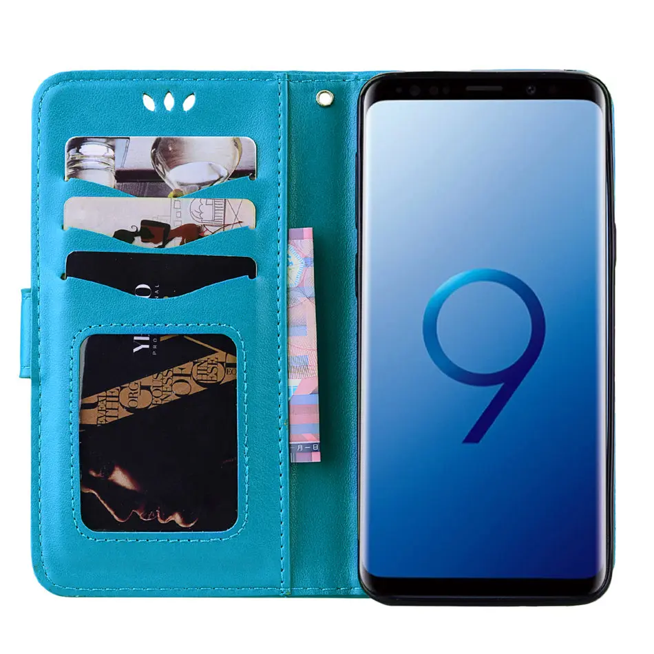 Для samsung Galaxy S9 S8 плюс S7 S6 край S5 J3 J5 J7 A3 A5 Винтаж флип-чехол для телефона с Отделом для карт и высокое качество крышка D23Z