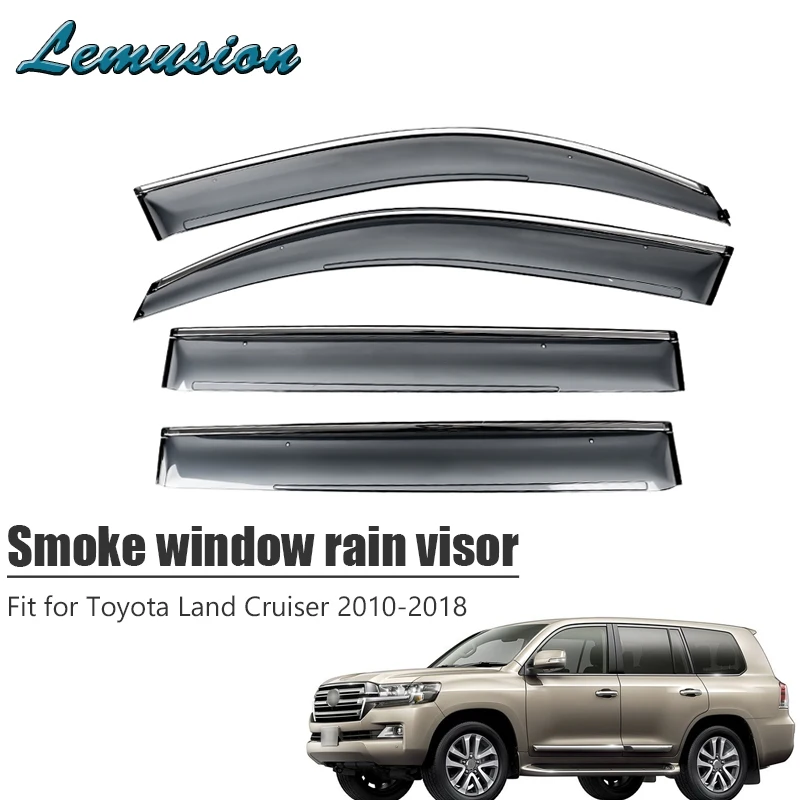 Козырёк от дождя для Toyota Land Cruiser 2010 2018 4 шт.|Навесы и укрытия| |