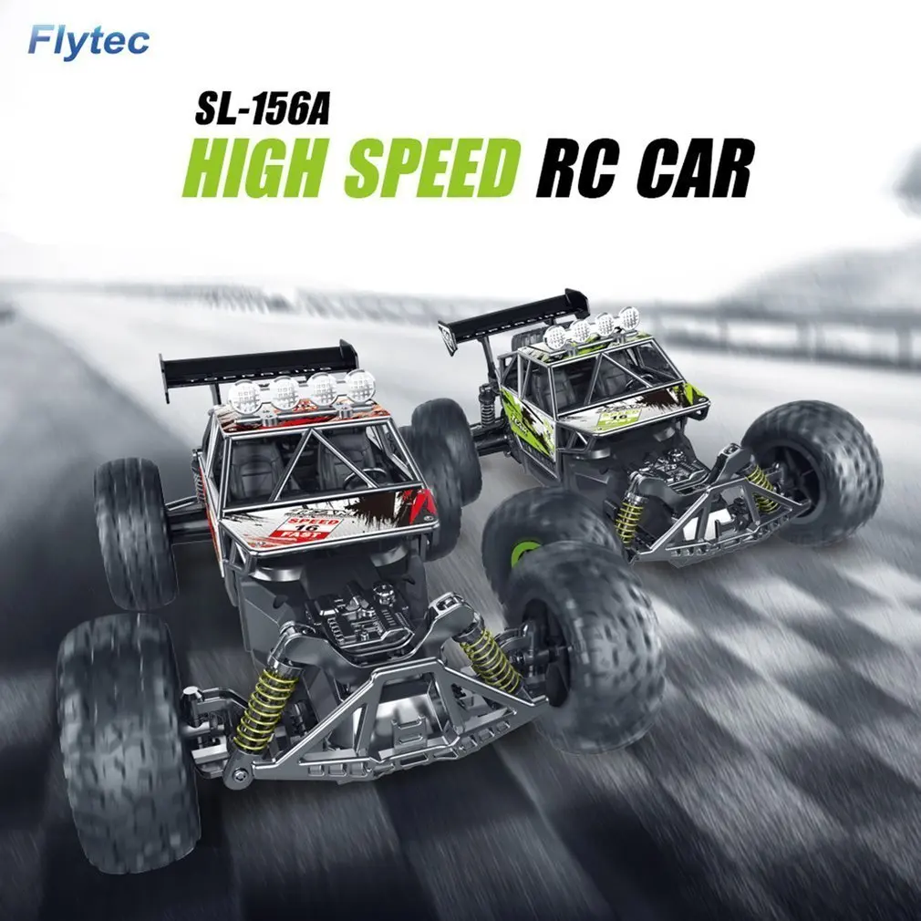 

Flytec SL156A 1/18 Scale 2.4Ghz 4WD High Speed RC Crawler Climber Buggy Off-Road Rock Electric RC Remote Control Car RTR