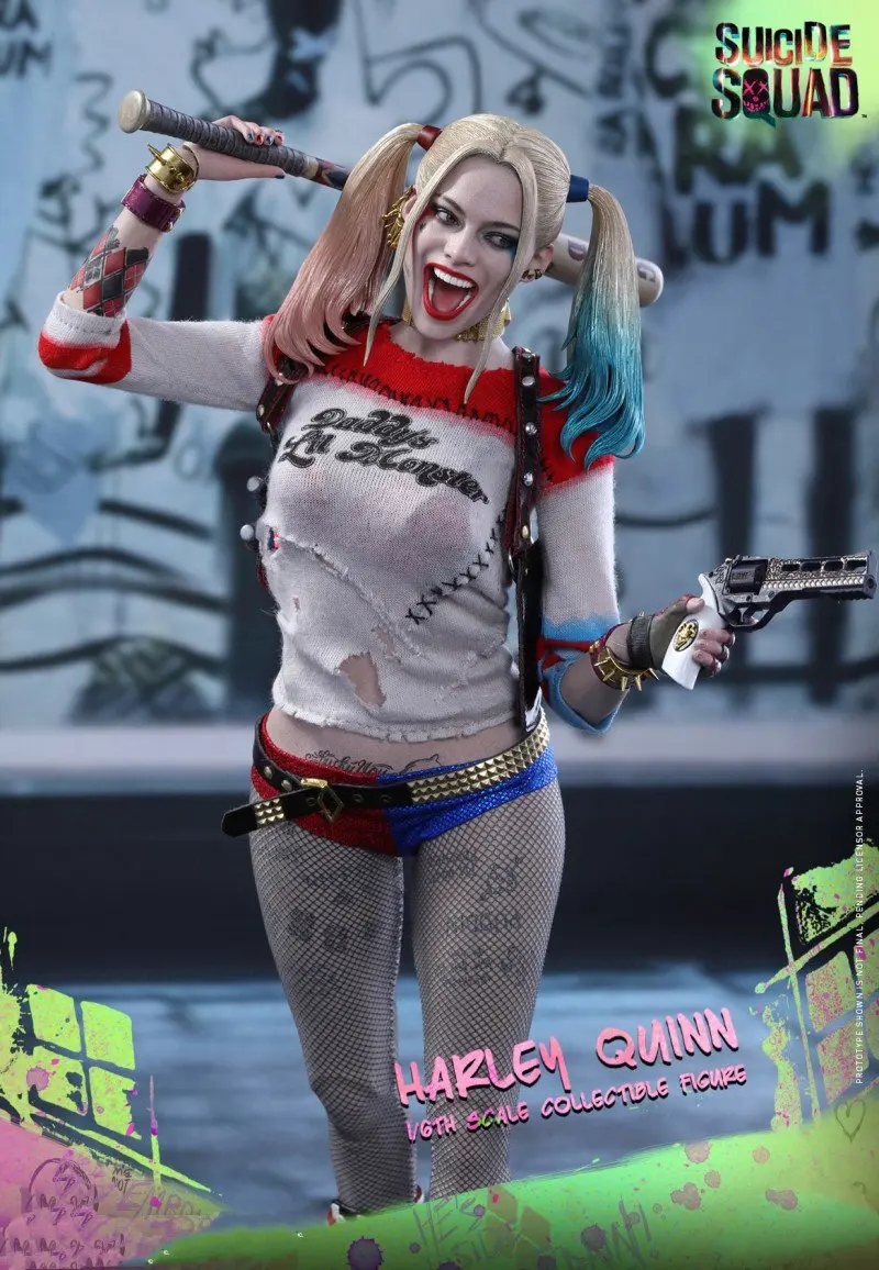 

HT MMS383 1/6th Scale Suicide Squad Harley Quinn 12" Collectible Action Figure