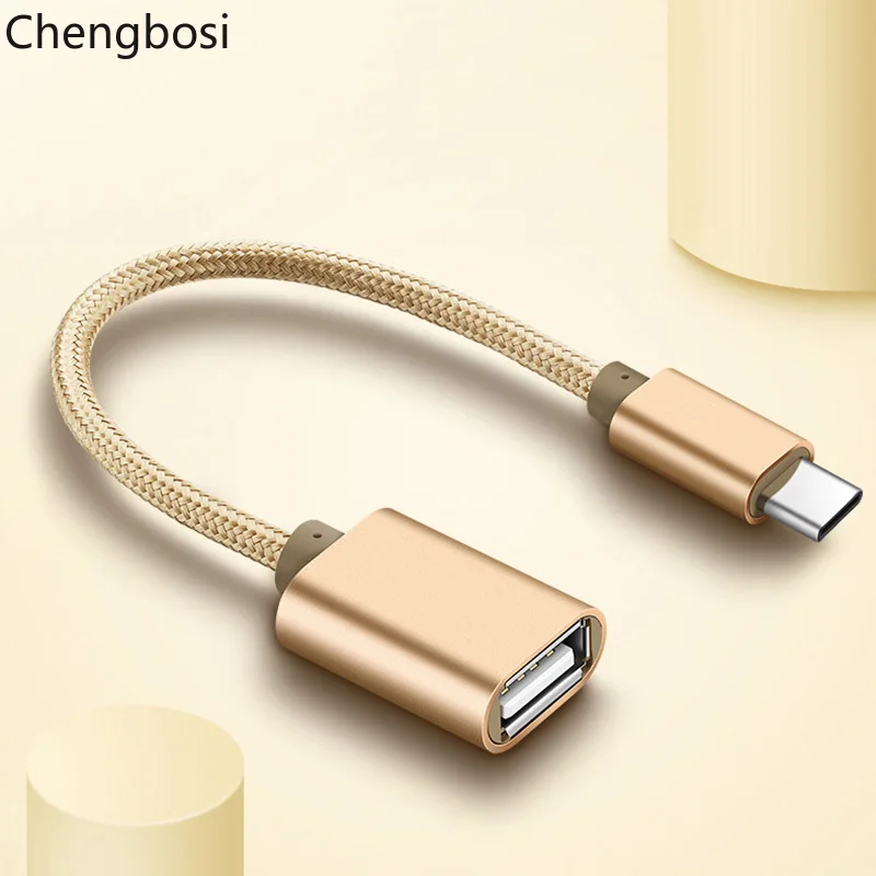 

Brand Type C USB 3.1 Male To OTG Type-A Female Adapter Cord for Android LeTV Huawei Oppo Vivo Tablet PC Samsung Smartphone