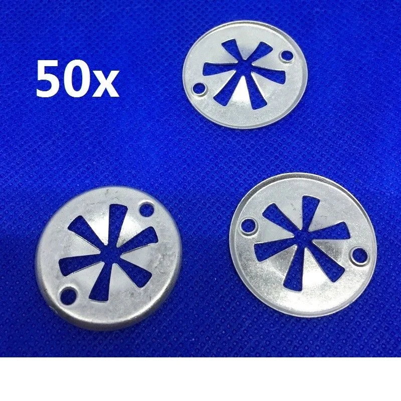 x50 Clips For Volkswagen Metal Locking Star Washers For VW Underbody