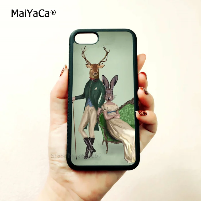 B1089_Mr Deer and Mrs Rabbit Animal (2)(1)