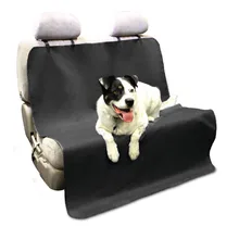 New Hot Sale Car Back Water-proof Seat Cover Pet for Cat Dog Protector Mat Rear Safety Travel Black