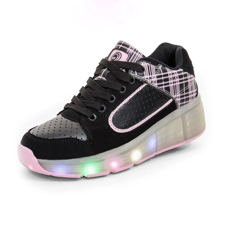 

Child Jazzy shoes shoes Junior Girls/Boys LED Light shoes Children 2018 kids Sneakers sapatos meisjes schoenen