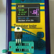 Портативный компонент тестер-транзистор диод емкость ESR метр Mosfet NPN MPN Mos индуктивность
