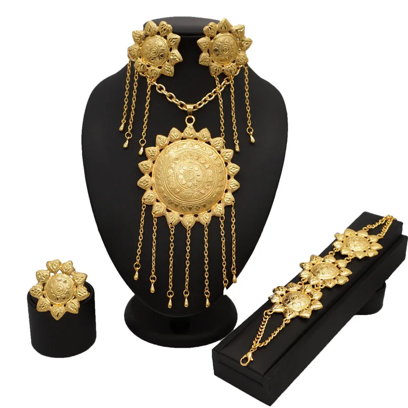 Buy african gold jewelry sets high quality jewelry