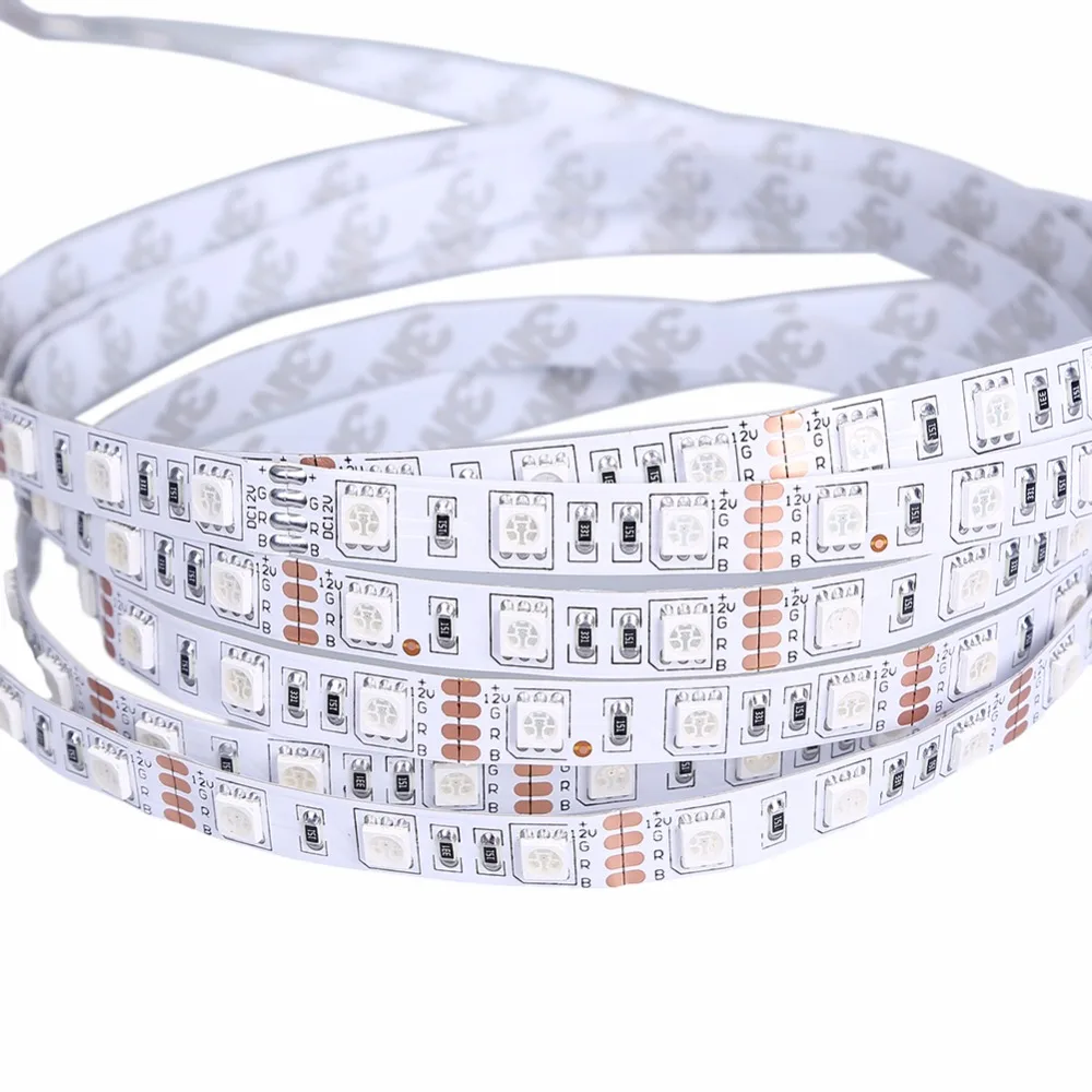 RGB Светодиодная лента 5050 SMD 5 м 300 светодиодов Гибкая неводонепроницаемая