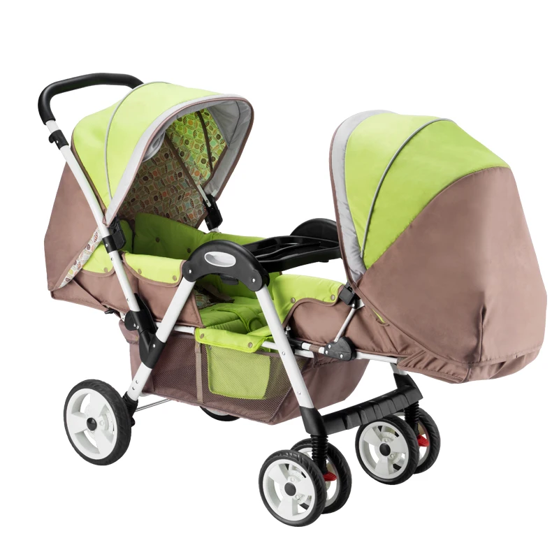 Shenma двойные детские коляски могут сидеть лежащий светильник складные Роскошные Многоцветные дополнительно две тележки