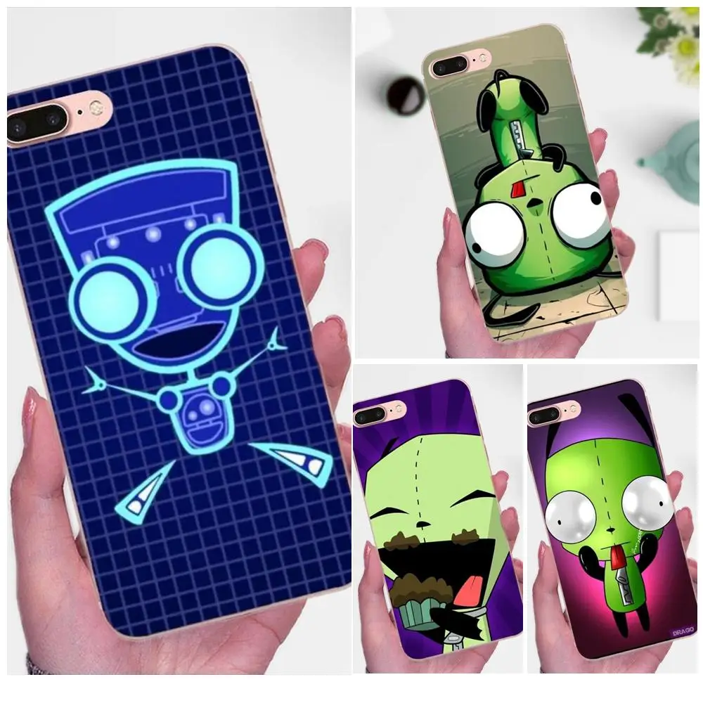 

Invader Zim TPU Mobile Phone For Galaxy J1 J2 J3 J330 J4 J5 J6 J7 J730 J8 2015 2016 2017 2018 mini Pro