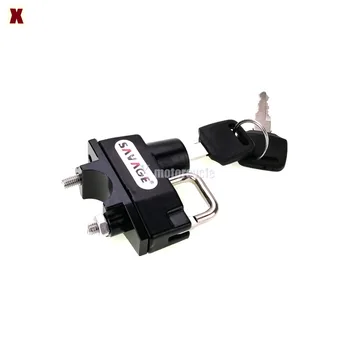 

Helmet Lock For YAMAHA MT-10 MT-09 MT-07 MT-01 XSR700 XSR900 SR950 XVS 950 BOLT C SPEC Motorcycle Accessories Handlebar Clamp