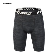 Сжатия мужские спортивные шорты для занятий спортом, футбол баскетбол шорты укороченные Гольфы Фитнес короткие быстросохнущие 3XL