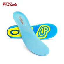 original PCSsole 2017 free size Gel TPE silicone insoles for man and women Anti – Slip Deodorant shoes pad cushion T1002