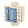 K24 LCD Turbine Digital Diesel Fuel Flow Meter for Chemicals Water Sea Liquid flowmeter Measuring Tools Blue Hot Sale Best Offer ► Photo 2/6