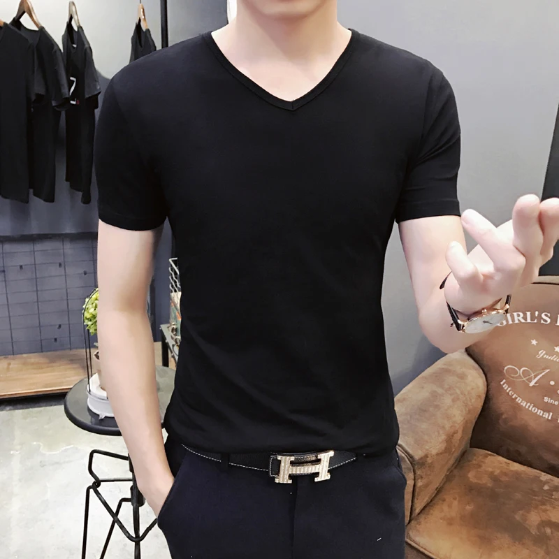 

5052Q-Workout fitness men Short sleeve t shirt men thermal muscle bodybuilding wear compression Elastic Slim exercise clothing