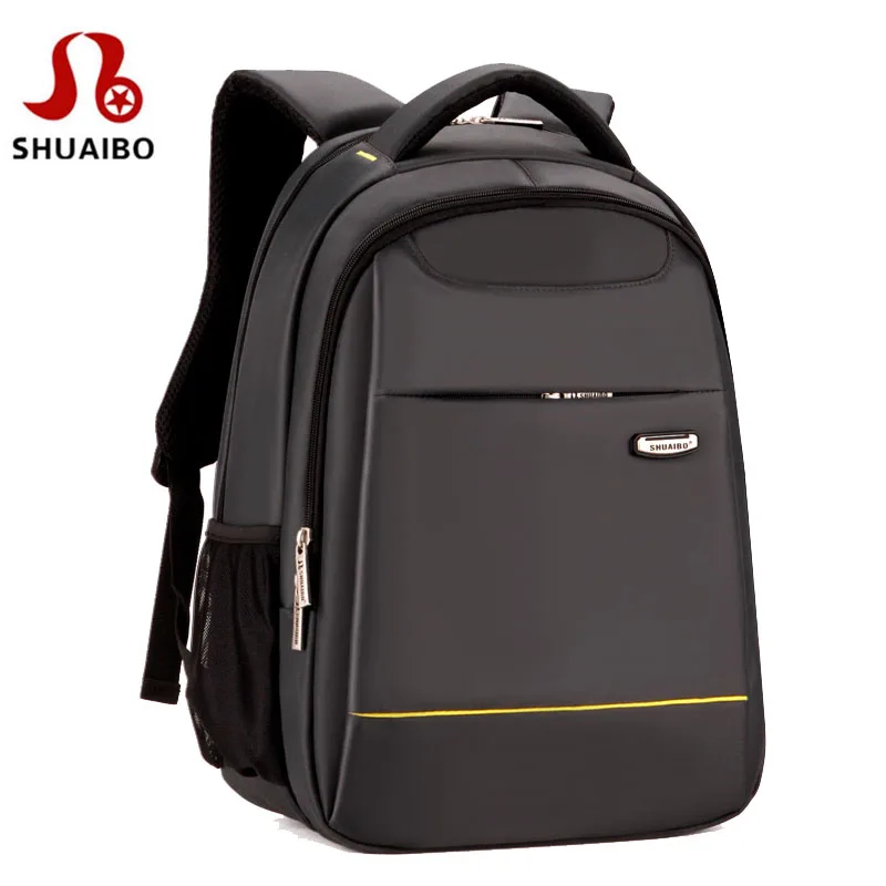 

SHUAIBO Brand Women Business 15.6 inch Laptops Backpack Men Casual Waterproof Backpacks Large Capacity School Notebook Bags
