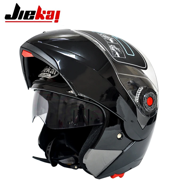 Moto rcycle двойной объектив шлем флип-ап мото шлемы ECE casco мото гонки мото крест Полный Лицо Солнцезащитный козырек шлем+ пот шапки