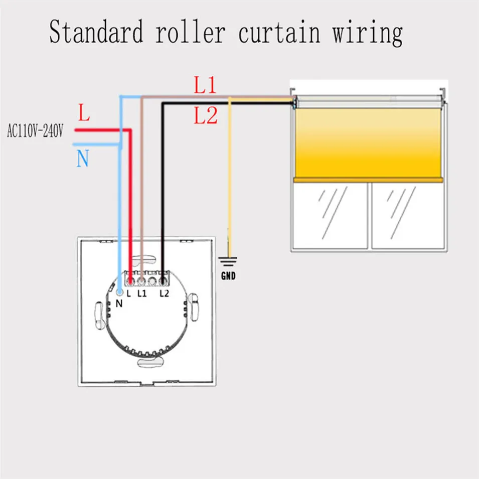 Dooya DT52S 45w Curtain Motor+Tuya app wifi Curtain Switch,Alexa Google Home Smart Voice Control Curtain System,Home Automatic-9