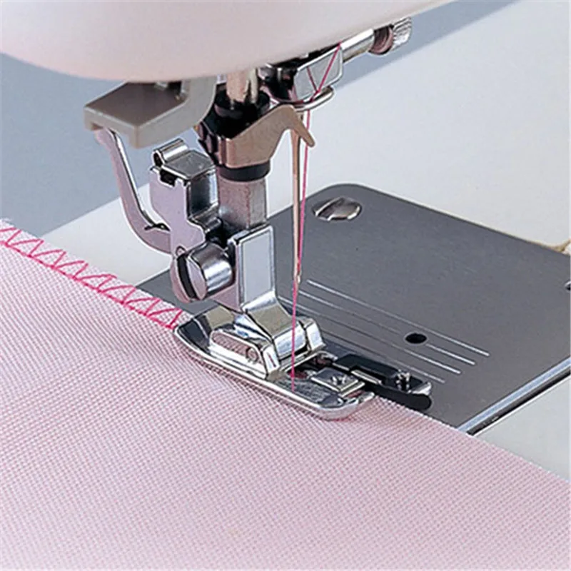 

Overlock Overedge Overcasting Sewing Machine Presser Rolled Hem Foot Tool