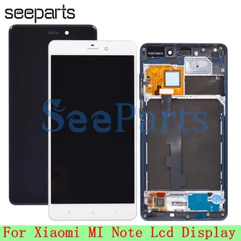 

For Xiaomi Note LCD Display Digitizer Touch Screen Assembly Black Smartphone for xiaomi Mi Note lcd With Frame + Tools