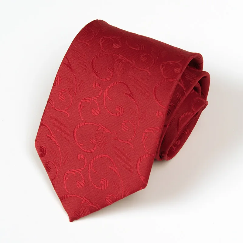 Популярные мужские галстуки бизнес 8 см синий красный галстук лучшие мужские свадебные галстуки шелковые полосы галстук аксессуары подарок - Цвет: A5114
