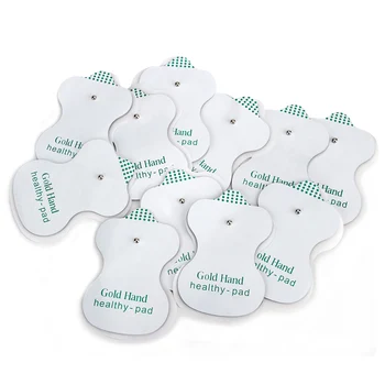 

50pcs/lot Good Quality white Electrode Pads for Tens Acupuncture,Digital Therapy Machine Massager Health pads Toiletry Kits