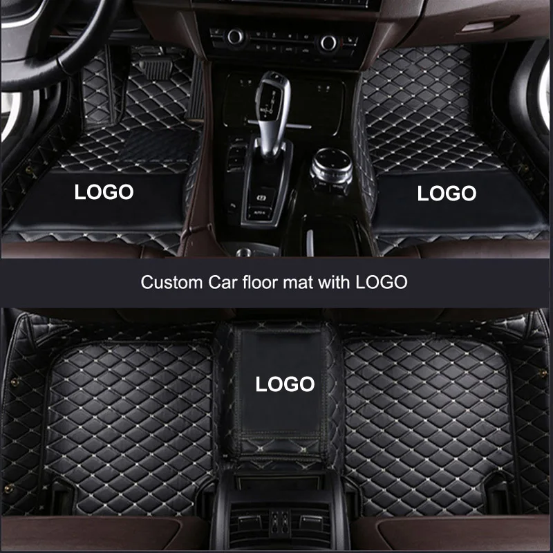 Автомобильные коврики на заказ с логотипом для Toyota Camry 40 Corolla RAV4 Verso FJ Land Cruiser LC 200