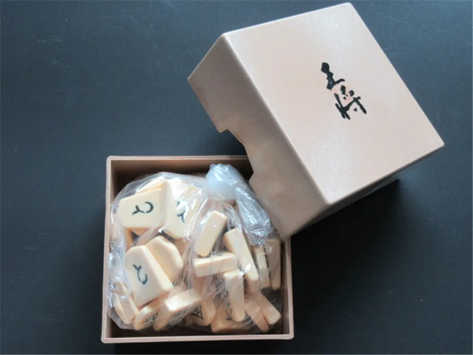 BSTFAMLY Органическая Япония Shogi 27*25*5 см 40 шт./компл. шашки Складная кожаная панель Sho-gi шахматы Игра настольная игрушка подарок детям J07