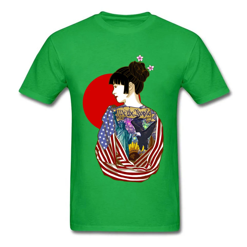 The Illustrated Woman_green