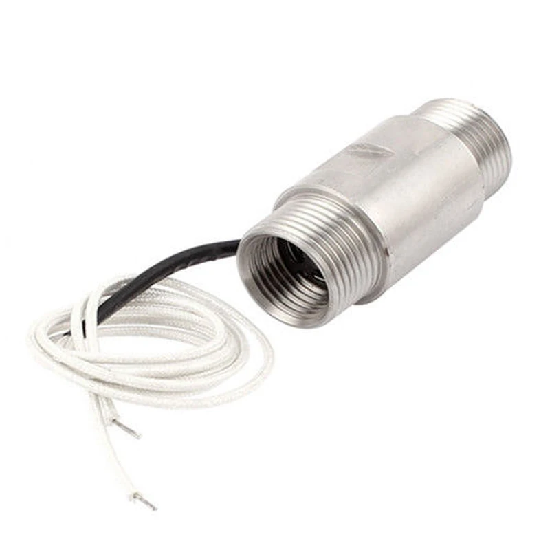 

Self-clean Stainless Steel Water Sensor Flow Switch Magnetic New