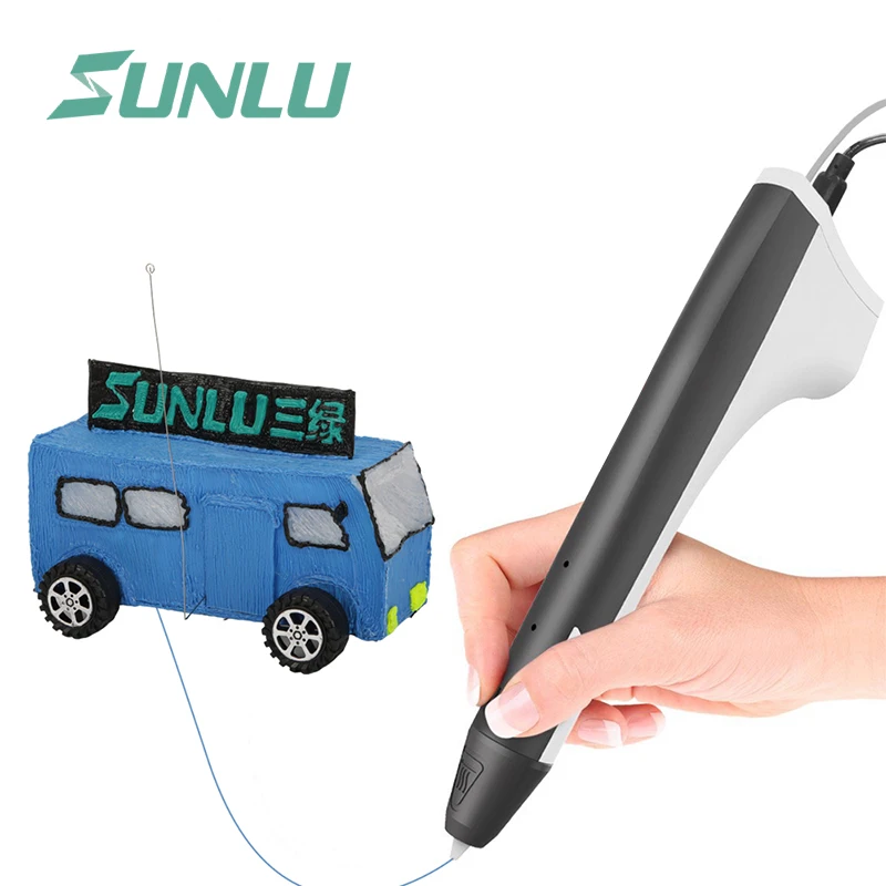 

new 3d pen free ship SUNLU M1 3D Pen 3D Drawing pen Modeling PLA/PCL Filament in Reasonal Price popular gifts for boys&girls