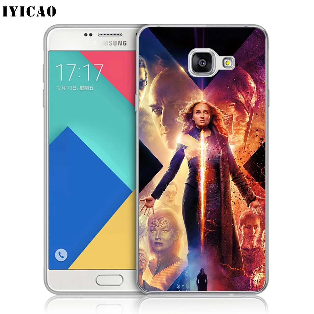 IYICAO X Men Темный Феникс Фильм Мягкий силиконовый чехол для телефона Samsung A10 A30 A40 A50 A70