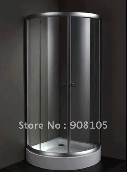 

2016 hot sales promotion simple shower door 6mm toughened glass shower room antique shower enclosure with acrylic base