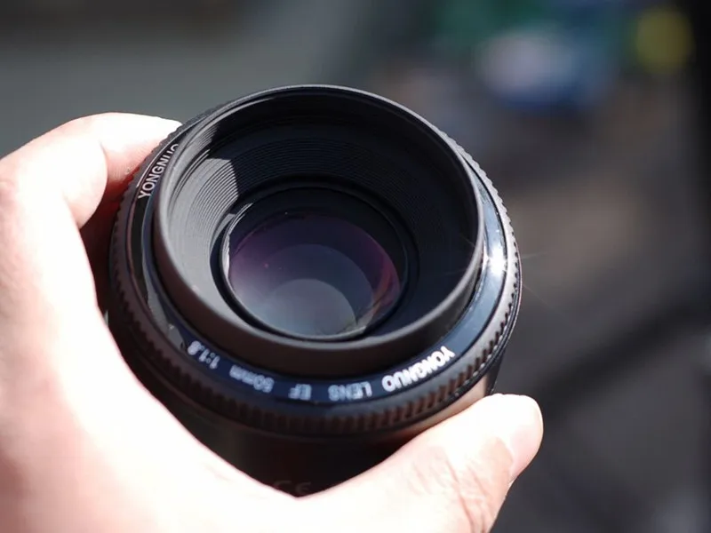 

YONGNUO YN50mm F1.8 Lens Large Aperture Auto Focus Lens For Canon EF Mount EOS Camera