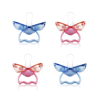 

1 Piece Baby Pacifiers Silicone Baby Teeth Soothers Pacifiers Automatically Closed Infant baby Nipple Safe Food Grade Oral Care