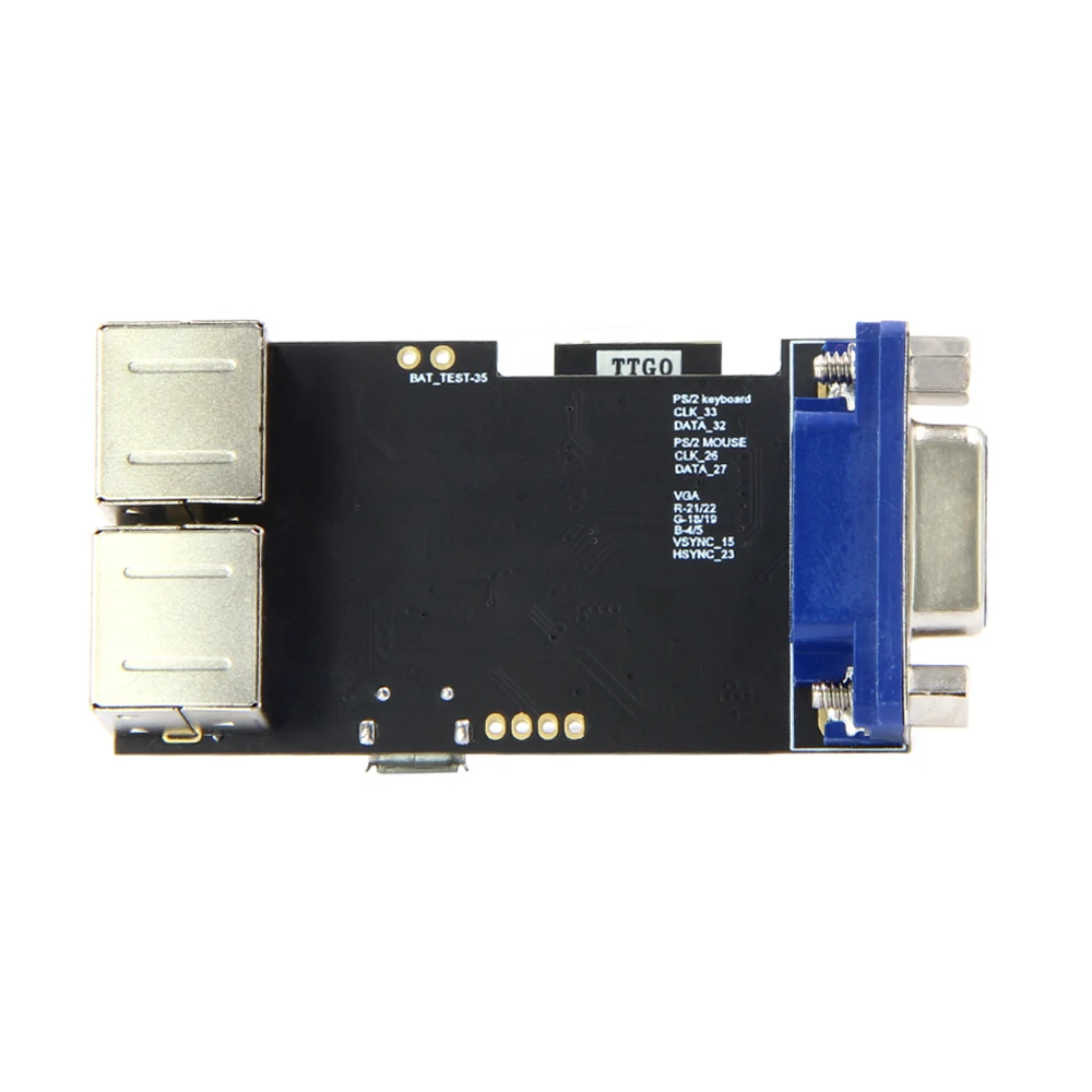 TTGO VGA32 V1.1 ESP32 контроллер PS/2 мышь и клавиатура графика контроллера библиотека