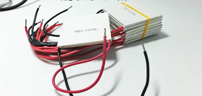 Eficiência de Refrigeração de Equipamentos de Grande Porte de Alta 50*50mm de Alta Semiconductor Refrigerador Potência 12 v Módulo te 2 Pcs Tec1-12726