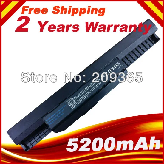 Новинка женская модель X53E X53Q X53S X53Sa X53Sc ноутбук компьютер 43 K43 X43 K53|new laptop battery|laptop