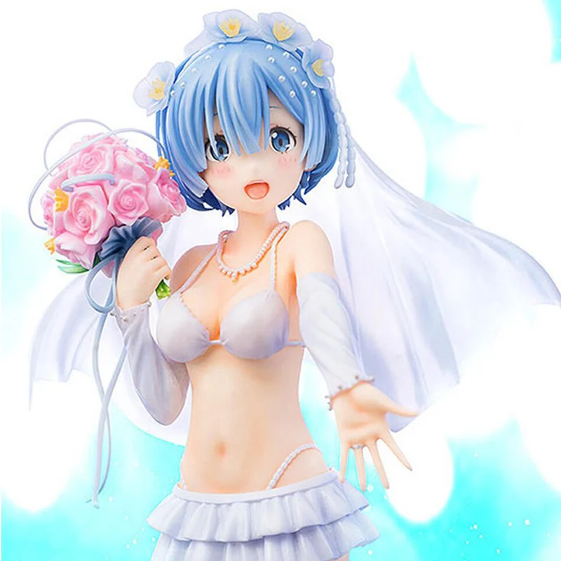 

Anime Re:Zero Starting Life in Another World Rem marry ver. PVC Action Figure