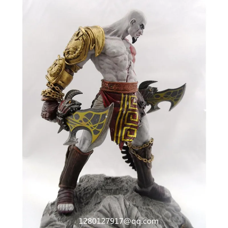 Статуя God of War III Kratos полноразмерный портрет GK смола фигурка Коллекционная модель игрушки Q366