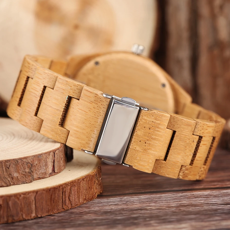 Minimalist Mens Watches Retro Zebra Wood Quartz Clock Women Creative Full Bamboo Bangle Casual Sports Xmas Gifts Reloj de madera 2018 New Fashion (10)